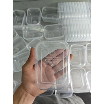 ( Hộp 500ml )Bộ 5 Hộp Nhựa Đựng Thực Phẩm, Hộp Nhựa Trong Suốt, Hộp Đựng Thực Phẩm, Hộp Nhựa Đựng Thức Ăn,Hộp Nhựa 500ml