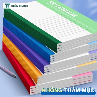 Sổ Tay Ghi Chép A5 10 Quyển Nhỏ Gọn - Vở Kẻ Ngang 100 Trang Mini Dễ Dàng Mang Đi Họp