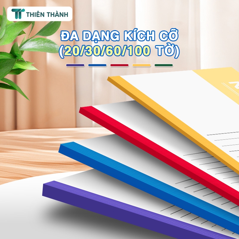 Vở Kẻ Ngang Notebook Khổ A5 – Sổ Tay Ghi Chép Giấy Trắng Mịn, Phù Hợp Ghi Chú Cá Nhân