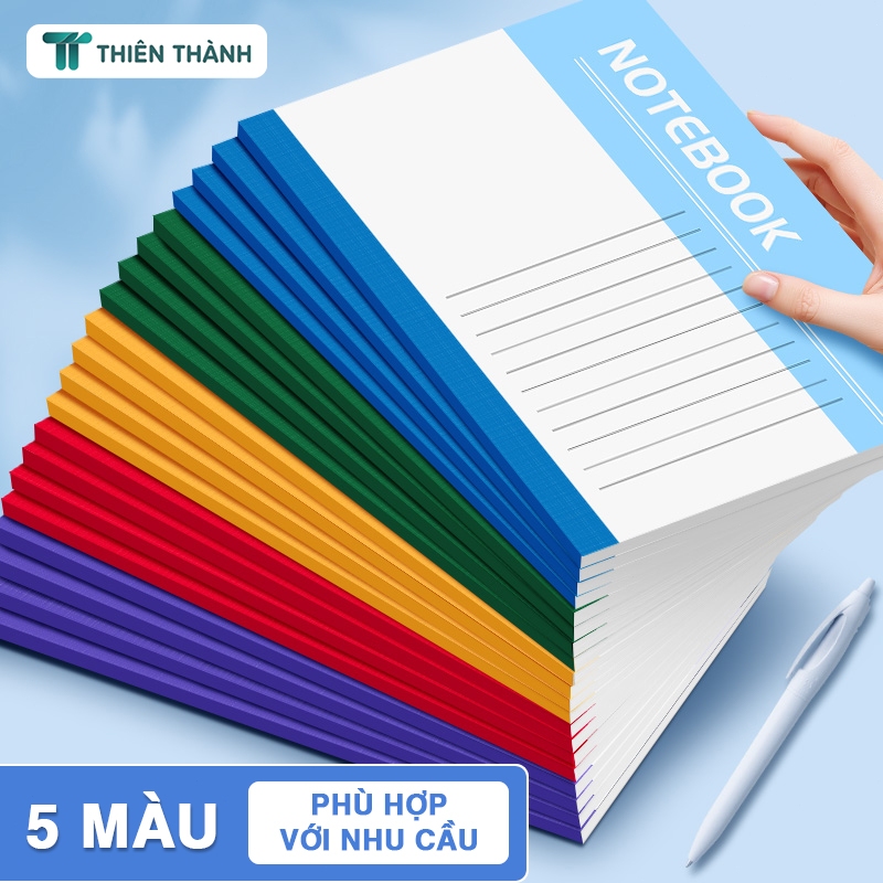 Sổ Tay Ghi Chép A5 Đa Năng – Vở Kẻ Ngang Học Tập, Ghi Chú Cá Nhân Tiện Dụng