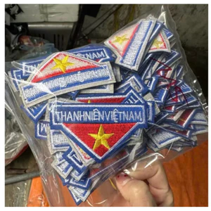 patch thêu logo huy hiệu đoàn thanh niên Việt Nam
