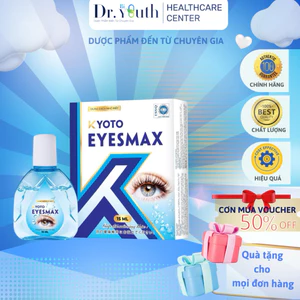 DUNG DỊCH NHỎ MẮT KYOTO EYESMAX Giúp dưỡng ẩm, tăng độ nhầy dịch nước mắt