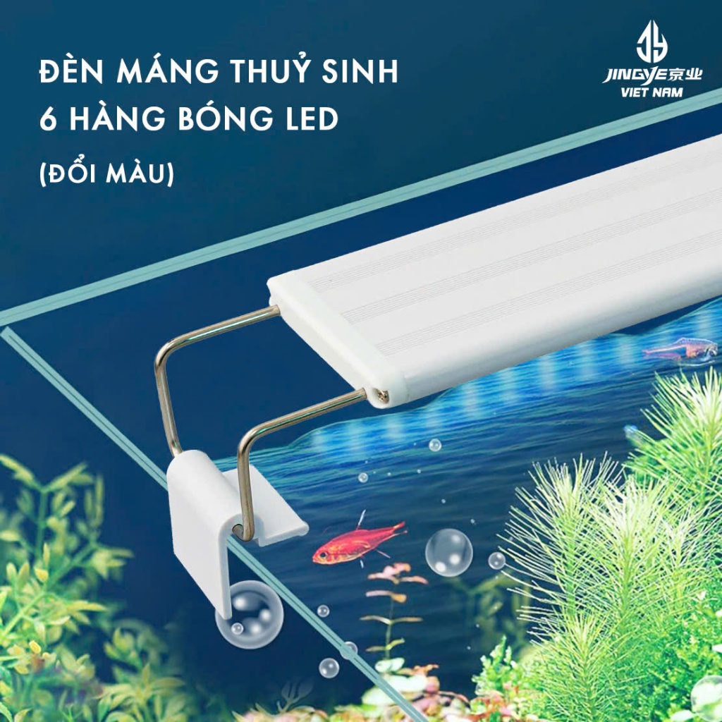 Đèn Máng Jingye J-306/J-406/J-506/J-606/J-806 Tuỳ Chỉnh 3 Chế Độ Màu, Bảo Hành 6 Tháng