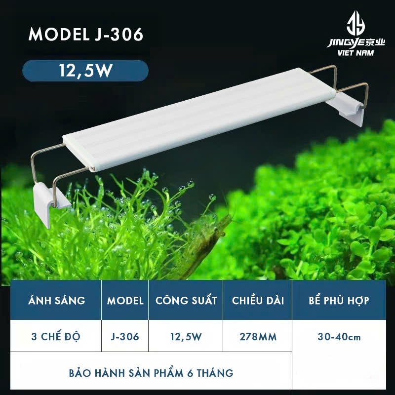 Đèn Máng Jingye J-306/J-406/J-506/J-606/J-806 Tuỳ Chỉnh 3 Chế Độ Màu, Bảo Hành 6 Tháng