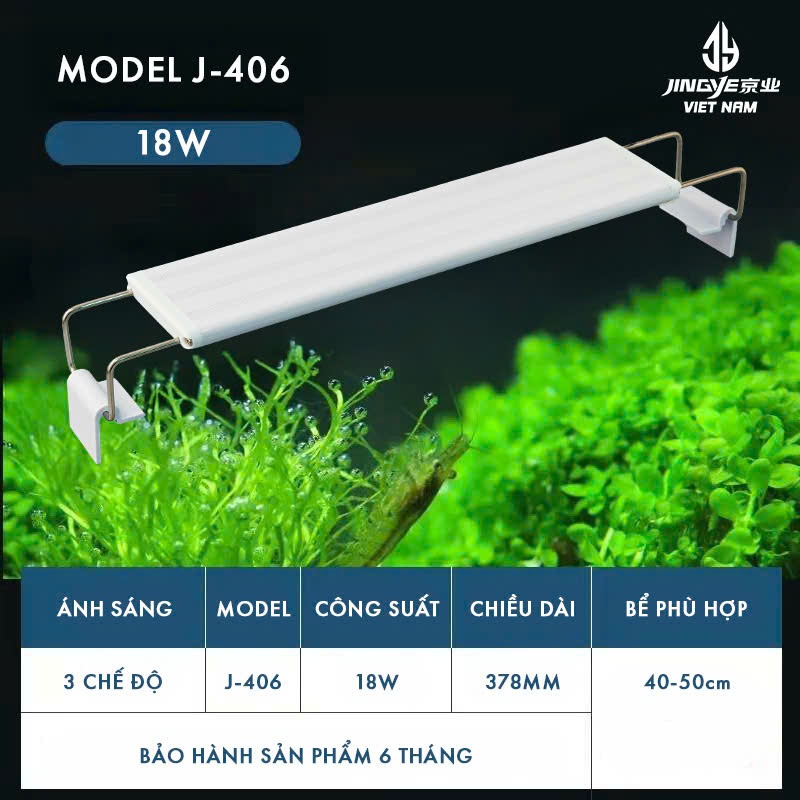 Đèn Máng Jingye J-306/J-406/J-506/J-606/J-806 Tuỳ Chỉnh 3 Chế Độ Màu, Bảo Hành 6 Tháng