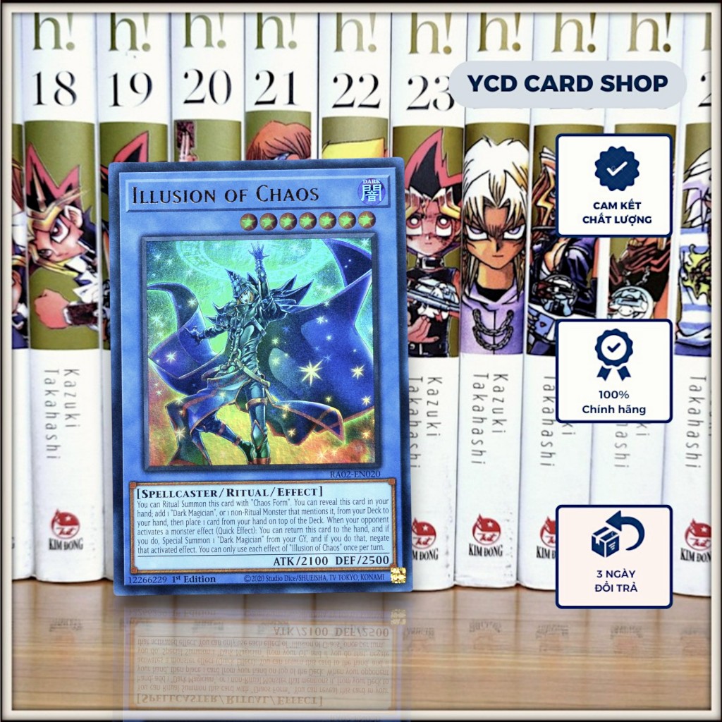 [YCDcardgame] Thẻ Bài Yugioh Chính Hãng Illusion of Chaos [ Ritual ...