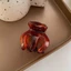 COMBO 3 KẸP CỨNG BÓNG ĐẸP XINH TIỆN DỤNG - Bộ 3 Kẹp Tóc Bền Chắc Dễ Dùng,Kẹp Tóc Nữ Càng Cua Nhựa Trong Suốt