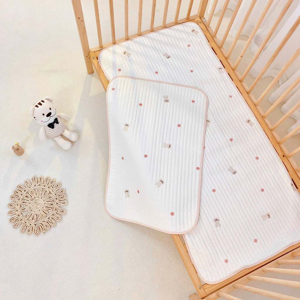 Thảm điều hoà chống thấm cao cấp hoạ tiết Monona Bahu_Baby