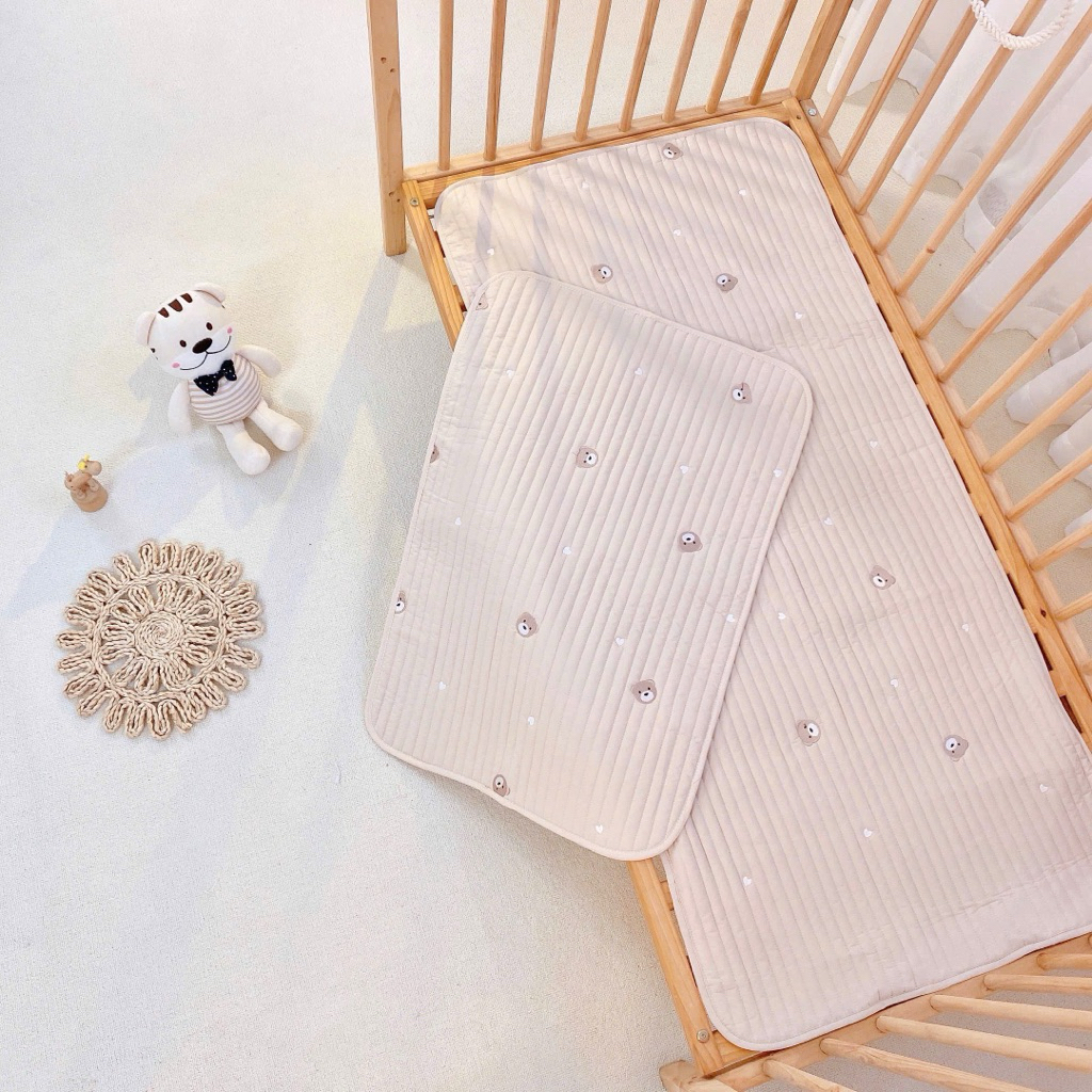 Thảm điều hoà chống thấm cao cấp hoạ tiết Monona Bahu_Baby