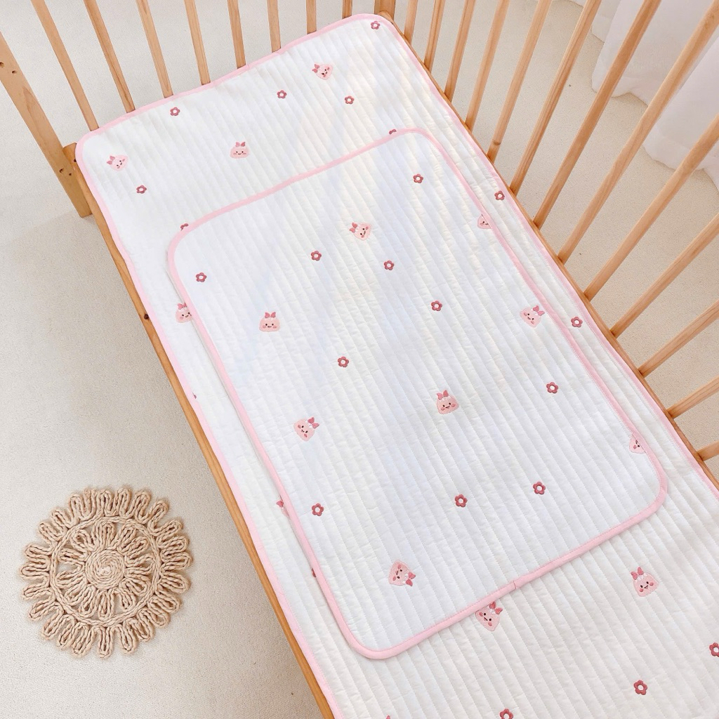 Thảm điều hoà chống thấm cao cấp hoạ tiết Monona Bahu_Baby