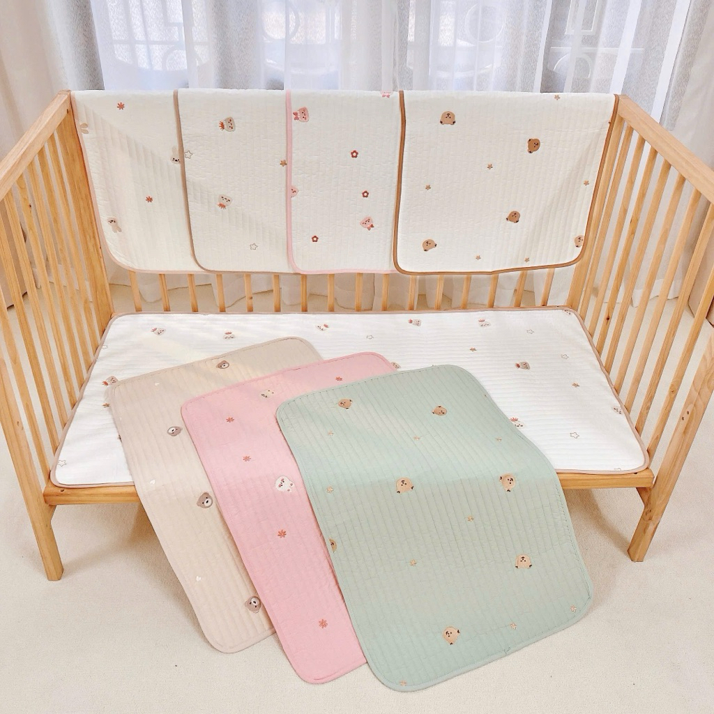 Thảm điều hoà chống thấm cao cấp hoạ tiết Monona Bahu_Baby