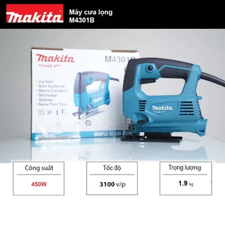 Máy cưa lọng Makita M4301B | M4302B (Công suất: 450W)