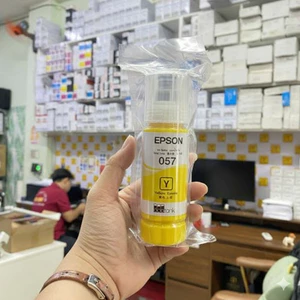 Mực in Chính Hãng Bóc máy Epson 057 (Y) Vàng – Cho máy L8050/ L18050