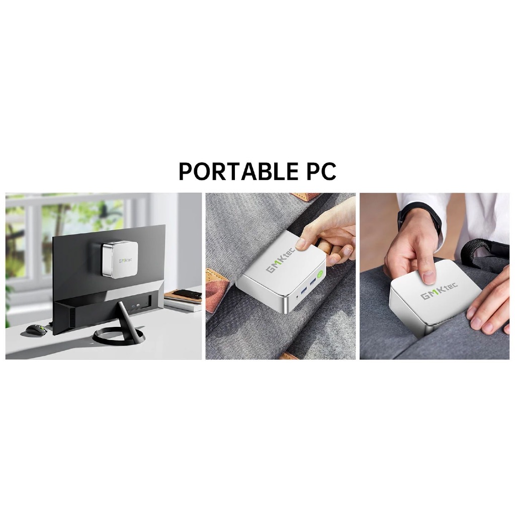 Mini PC GMKtec NUCBOX G10 | DDR4 NVMe | Ryzen 5 3500U | 3 màn hình | 2.5Gb LAN | Máy bàn nhỏ gọn | BigBuy360 - bigbuy360.vn