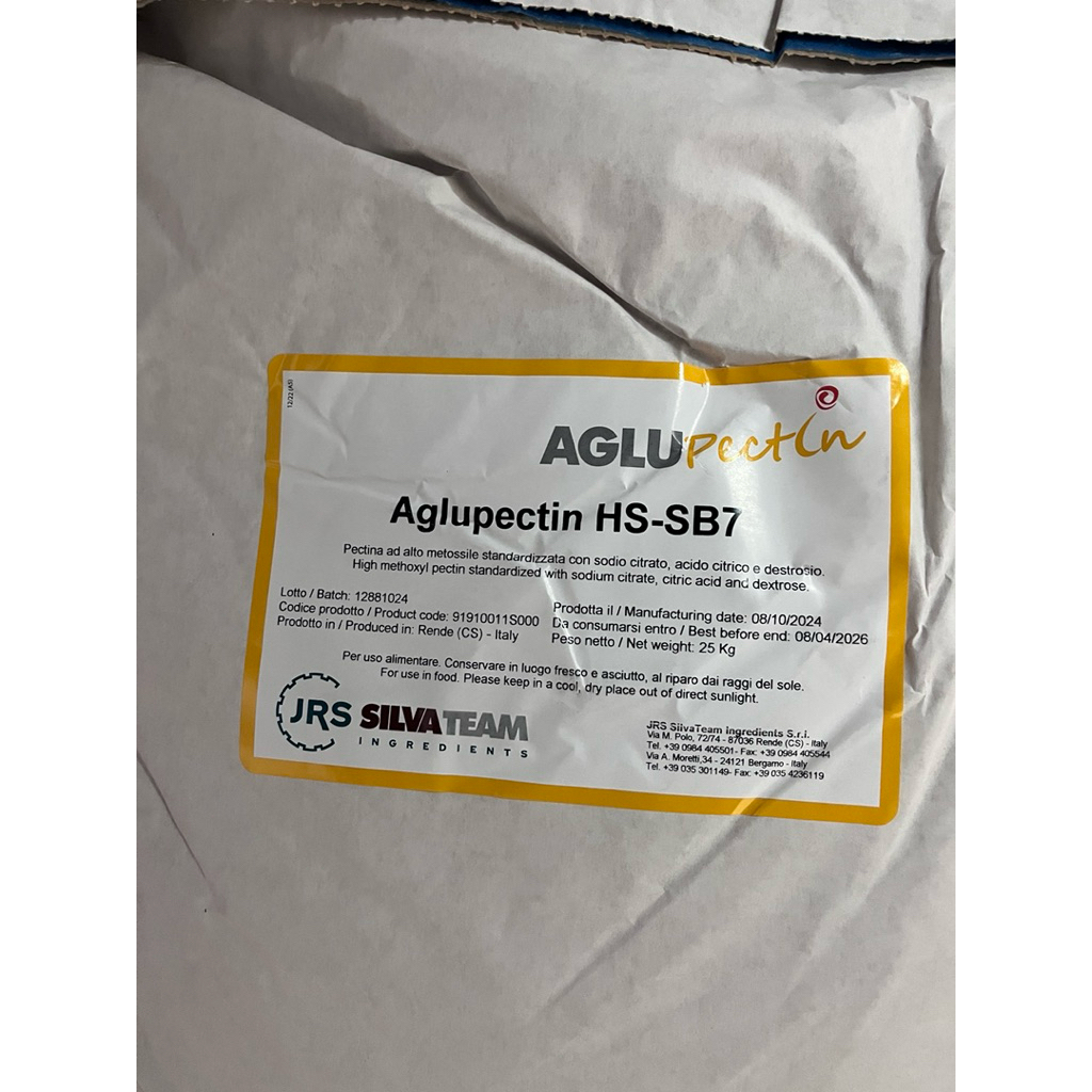 Aglupectin_Chất ổn định làm kẹo dẻo, Mứt, Sữa chua... - Xuất xứ Ý