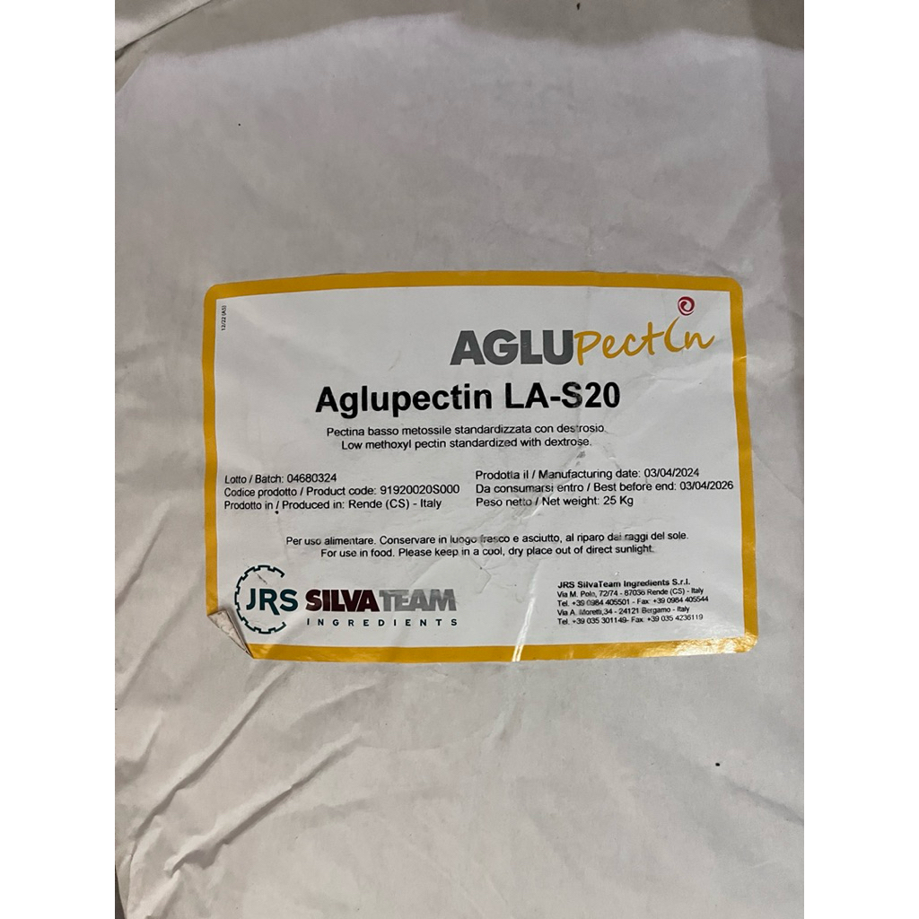 Aglupectin_Chất ổn định làm kẹo dẻo, Mứt, Sữa chua... - Xuất xứ Ý