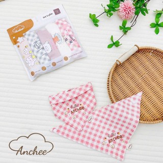 Set 5 yếm xô tam giác họa tiết ngộ nghĩnh Anchee