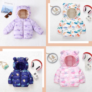 Áo khoác phao trẻ em, áo phao siêu nhẹ bé trai, bé gái size 0-6tuổi