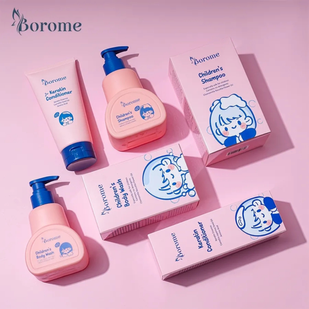Sữa tắm trẻ em Borome Hoa cúc, công thức dịu nhẹ an toàn cho làn da bé dung tích 250ml