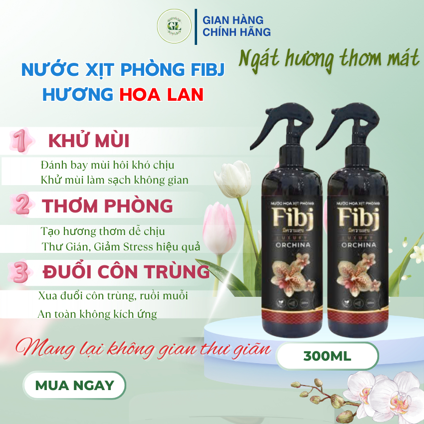 Xịt Khử Mùi Phòng - Hình ảnh thực tế