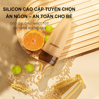 Youkebei Muỗng silicone cho bé ăn dặm muỗng cho trẻ sơ sinh muỗng mềm ép bằng bình sữa công cụ cho bé ăn dặm
