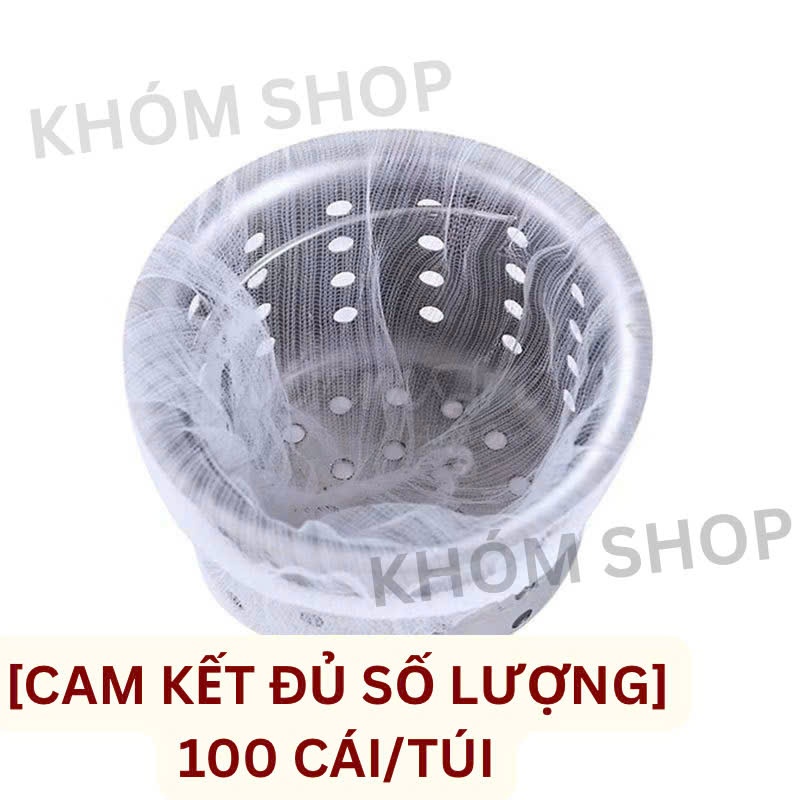 [CAM KẾT ĐỦ SỐ LƯỢNG] 500 túi lọc rác bồn rửa chén bát, túi lưới lọc rác chậu rửa bát, bọc đựng rác bồn rửa bát