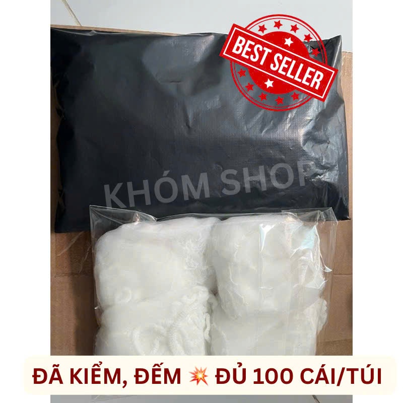 [CAM KẾT ĐỦ SỐ LƯỢNG] 500 túi lọc rác bồn rửa chén bát, túi lưới lọc rác chậu rửa bát, bọc đựng rác bồn rửa bát
