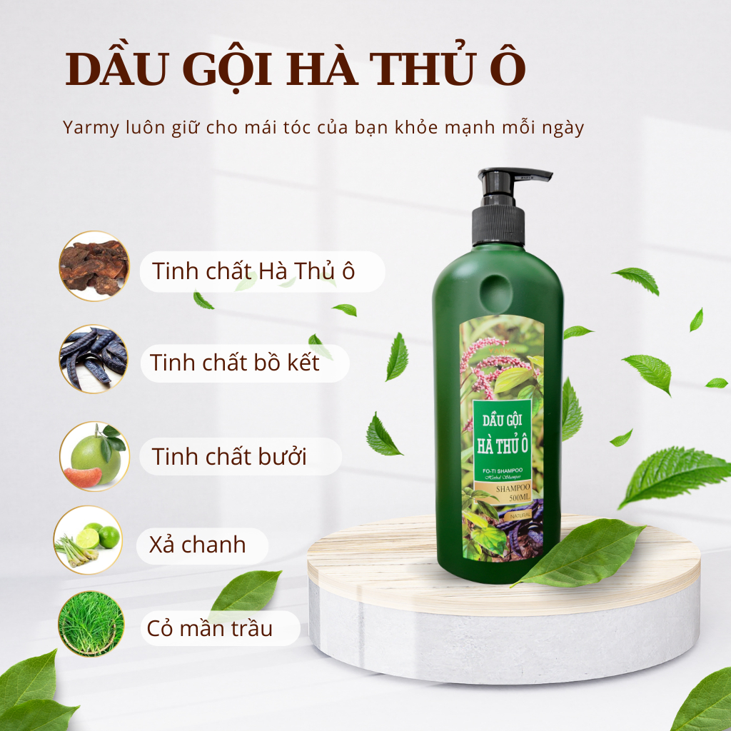 Thiết kế của Dầu Gội Dưỡng Đen Tócao Cấp