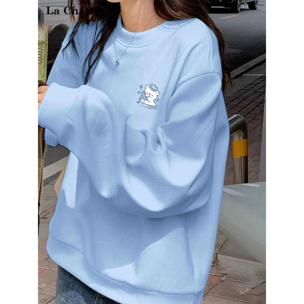 Áo Sweater Unisex HappyFamily Họa Tiết  Chú Chó Đáng Yêu Chất Cotton 100 Cao Cấp