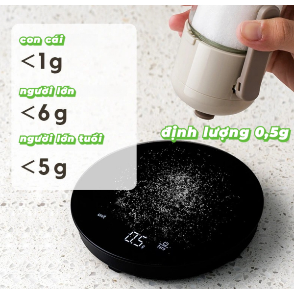 Hũ Đựng Gia Vị Thủy Tinh Cao Cấp Chống Ẩm, Lấy Gia Vị Tiện Lợi Không Cần Muỗng