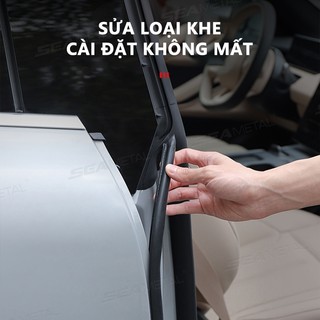 Bộ 2 Gioăng Cột B Nẹp Mép Cửa Chống Ồn, Chống Rung Lắc Xe Dài 90cm/80cm SEAMETAL