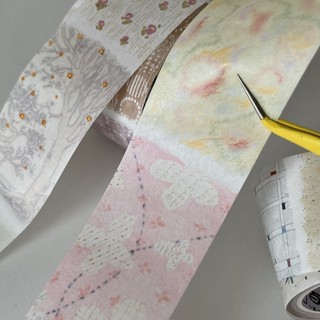 Washi tape nền hoa Flower Pattern Princess chiết 162cm