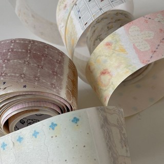 Washi tape nền hoa Flower Pattern Princess chiết 162cm