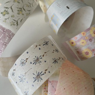 Washi tape nền hoa Flower Pattern Princess chiết 162cm