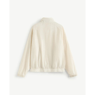 Áo khoác raglan dây kéo. Loose - ROUTINE 10F25WJA002
