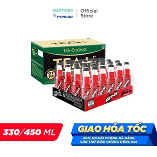 [SALE 15.7] Combo 1 Thùng 24 Chai Sting Dâu và 1 Thùng 24 Chai Tea+ (330ml và 450ml/chai)