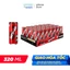 Thùng 24 Lon Nước Tăng Lực Sting Dâu (320ml/lon)