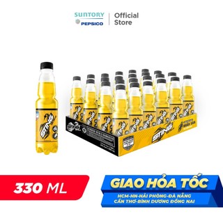 [SALE 15.7] Thùng 24 Chai Nước Tăng Lực Sting Vàng (330ml/chai)