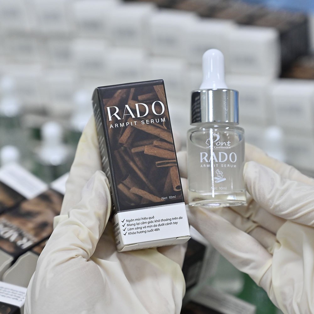 Serum Hôi Nách RADO 2 in 1 , Đánh bay mùi hôi nách, hôi chân, mùi cơ thể cho mọi lứa tuổi nam nữ