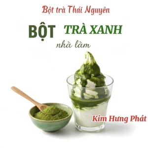Bột trà xanh, bột matcha tự nhiên nhà làm. Xuất xứ Thái Nguyên. Nhiều công dụng: làm bánh, trị mụn...