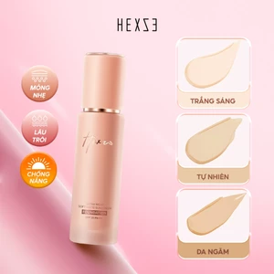 Kem nền kiềm dầu lâu trôi HEXZE SPF39 PA+++ 30ml,độ che khuyết điểm cao, lớp nền nâng tone tự nhiên