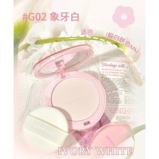 Phấn Phủ Nén GOGO TALES Quả Trứng Kiềm Dầu, Chống Nước Kèm Mút, Velvet Light Powder GT725