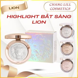 Phấn Bắt Sáng Lion Highlight Lion Gloss Powder Mềm Mịn, Siêu Sang Chảnh, Bắt Sáng Sư Tử
