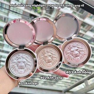 Phấn Bắt Sáng Lion Highlight Lion Gloss Powder Mềm Mịn, Siêu Sang Chảnh, Bắt Sáng Sư Tử
