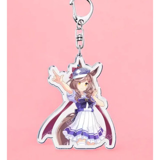 Uma musume Pretty Derby keychains acrylic - Oguri cap, Gold ship, Mejiro McQueen, Grass Wonder, Agnes Tachyon