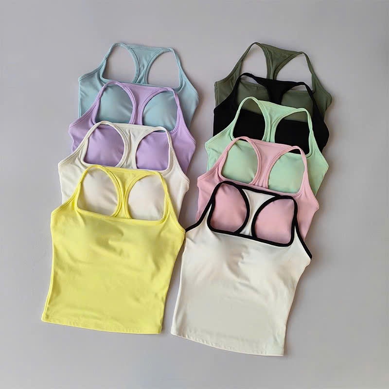 ÁO Bra BRA Lỗ chất LULU Mút Đúc D14 Tập Gym-Yoga-Aerobic HOTHISPORT