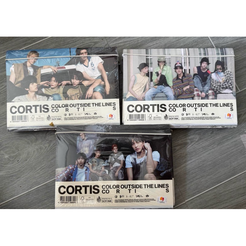 album CORTIS The 1st EP [COLOR OUTSIDE THE LINES] chính hãng seal ...