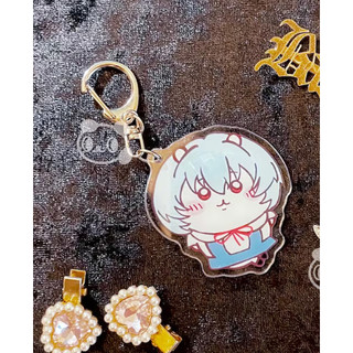 Evangelion x Chiikawa - Rei/Kaworu/Shinji/Asuka - breloque porte-clés en acrylique - de nouveau en stock !