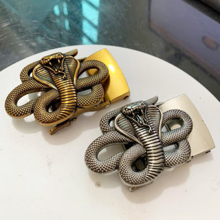 Mặt khoá thắt lưng nam gạt tự động khối dùng cho dây 3,5cm HQ STORE