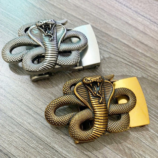 Mặt khoá thắt lưng nam gạt tự động khối dùng cho dây 3,5cm HQ STORE